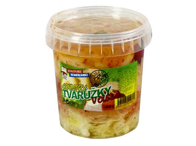 Country tvarůžky v oleji 800g