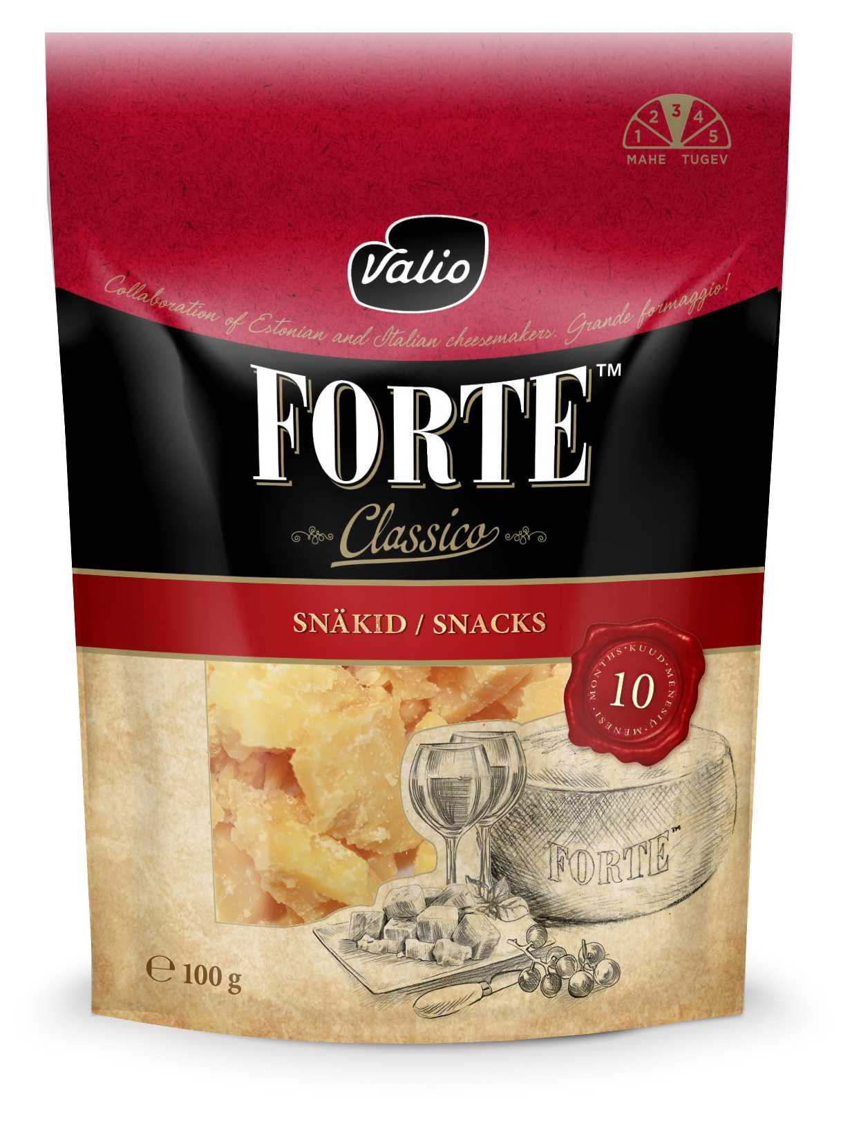 Forte Classico lámaný 100g, 10 měsíců