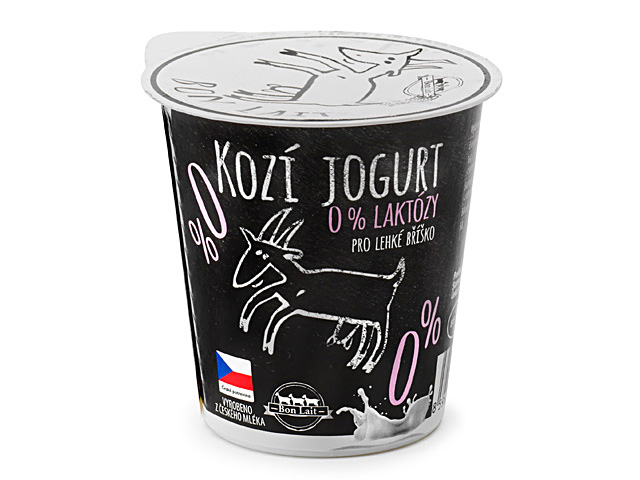 Kozí jogurt bez laktózy Bon Lait 150g
