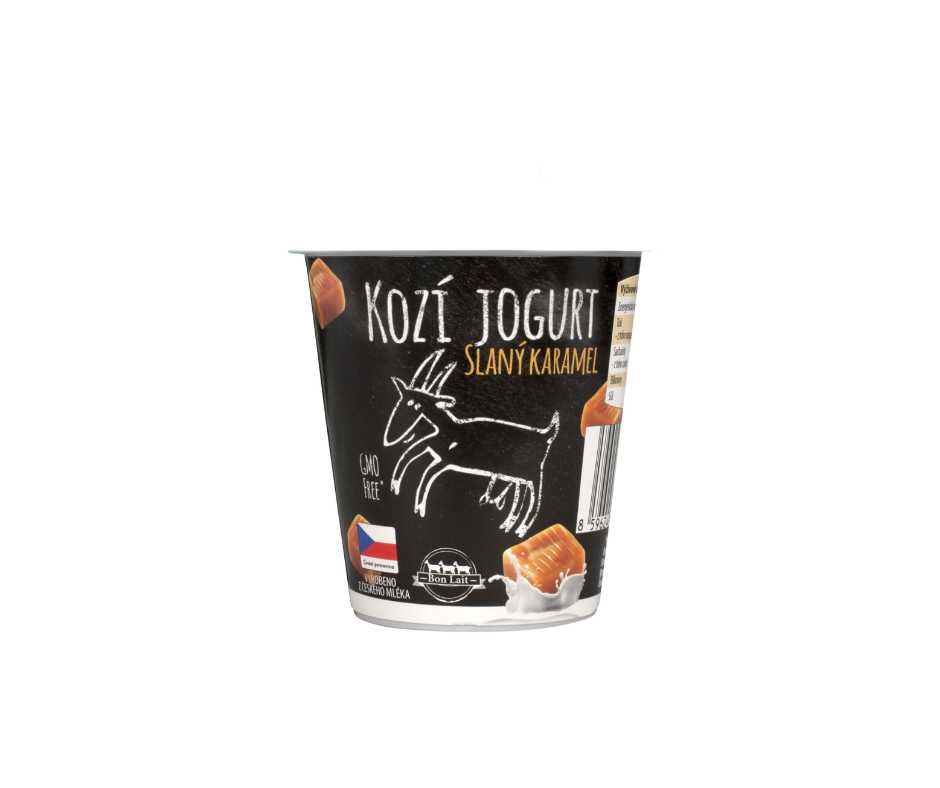 Kozí jogurt slaný karamel Bon Lait 150g