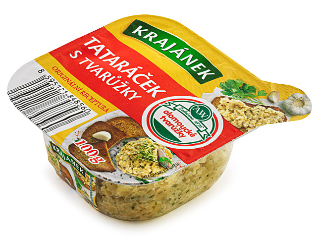 Krajánek tataráček s tvarůžky 100g