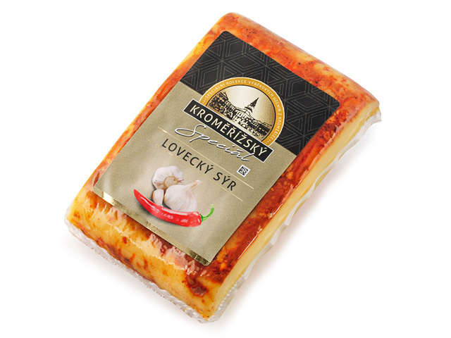 Kroměřížský speciál Lovecký sýr 270g