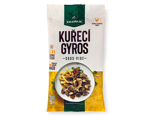 Kuřecí gyros sous-vide 300g