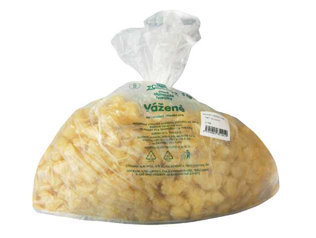 Olomoucké tvarůžky Kousky 5kg - karton