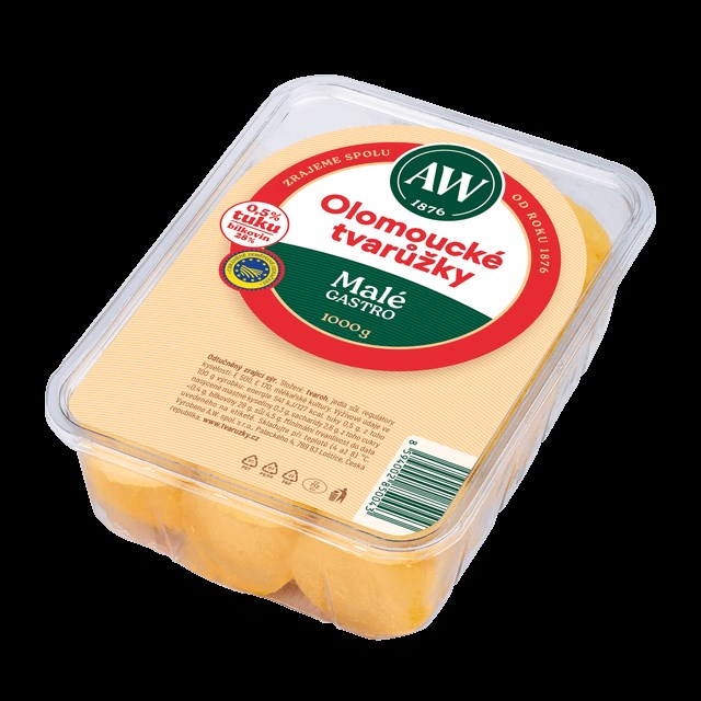 Olomoucké tvarůžky Malé gastro 1000g