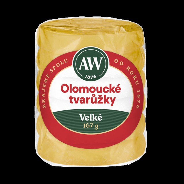 Olomoucké tvarůžky Velké 167g