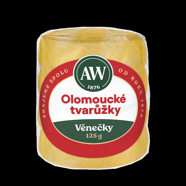Olomoucké tvarůžky Věnečky 125g
