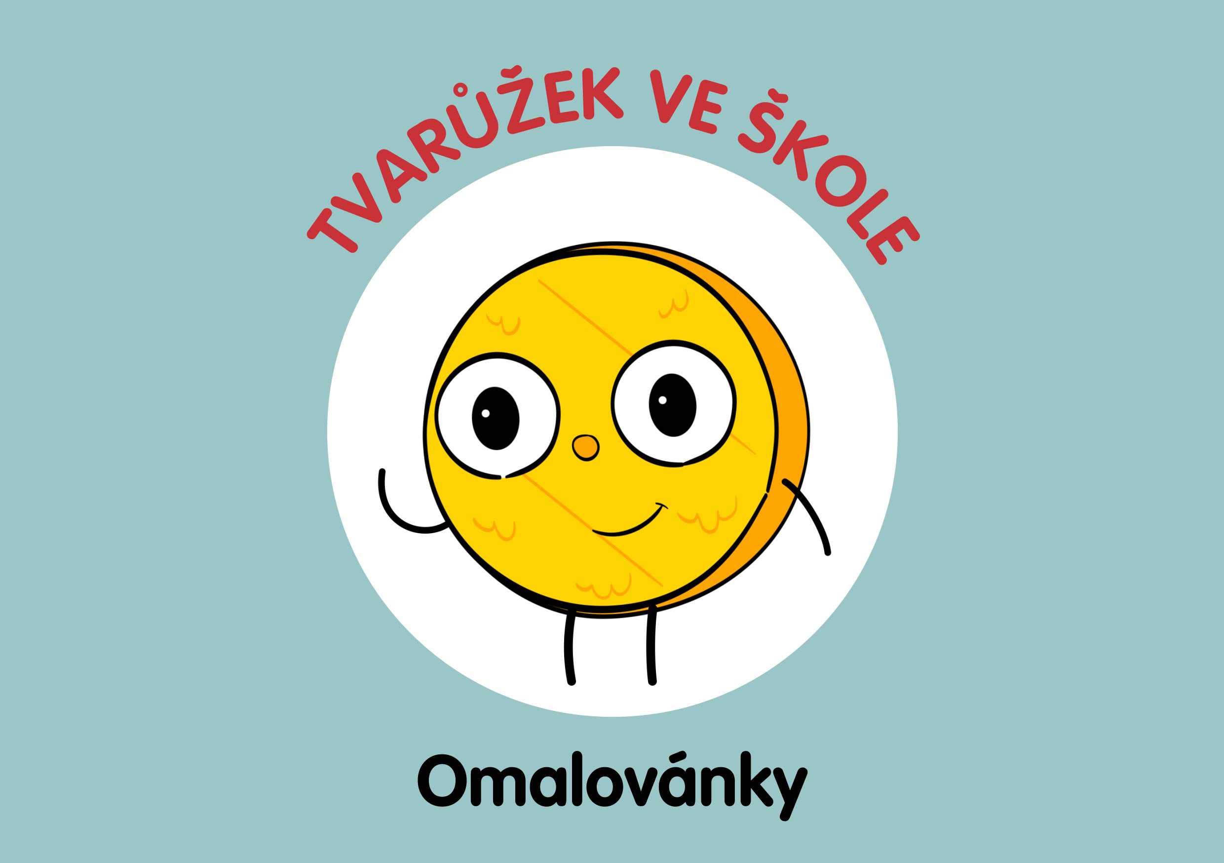 Omalovánky Tvarůžek ve škole