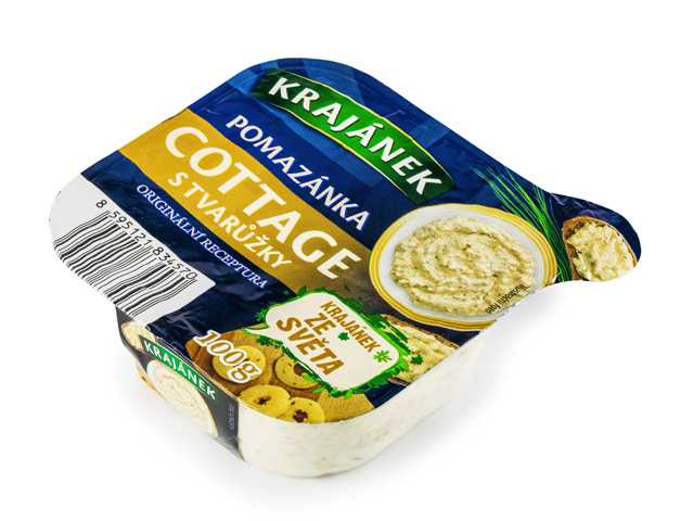 Pomazánka cottage s tvarůžky 100g