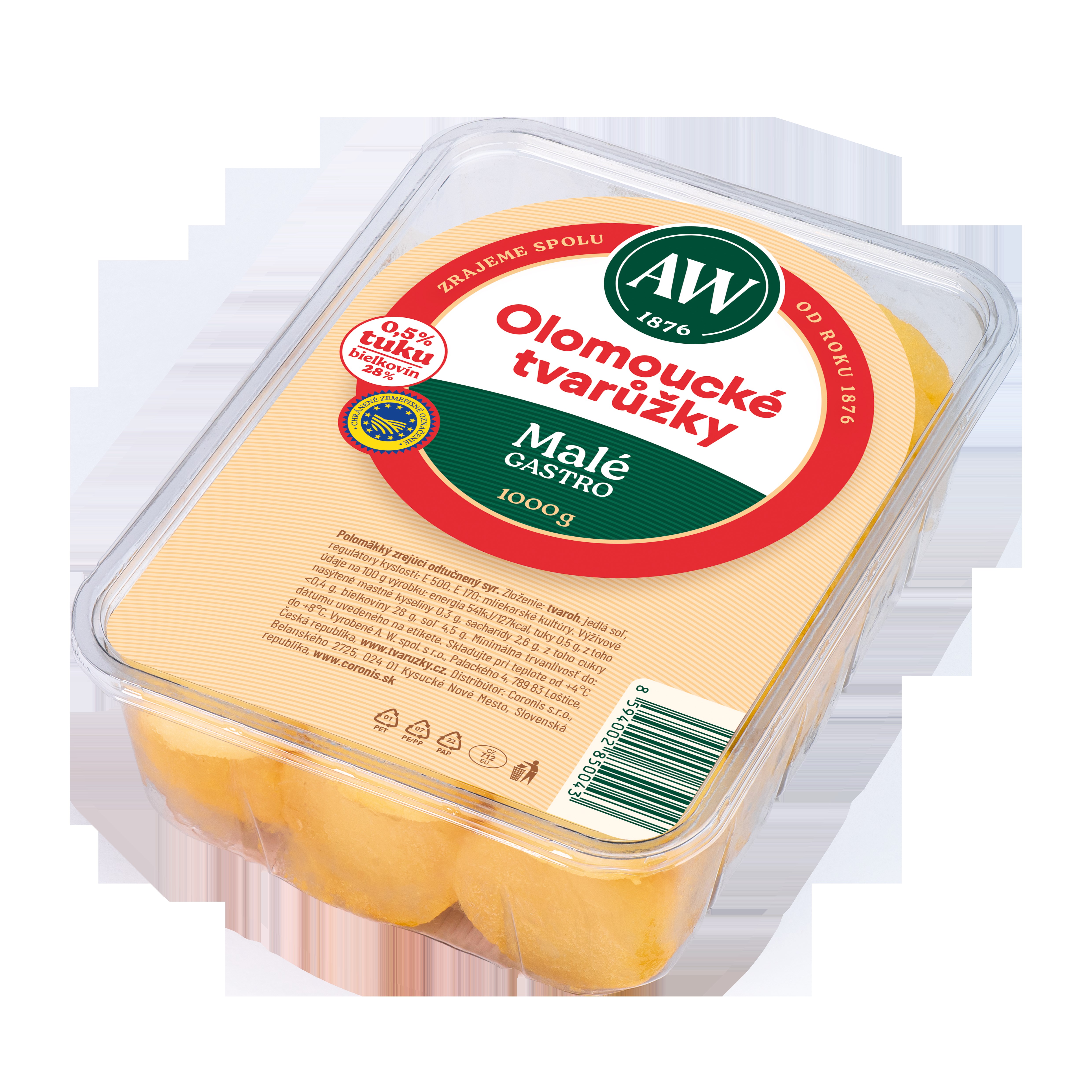 SK Olomoucké tvarůžky Malé gastro 1000g