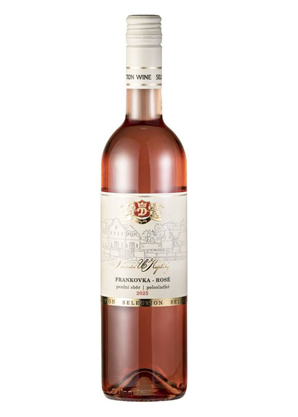 Selection Frankovka Rosé, pozdní sběr 2025, 0,75 l