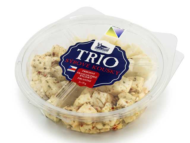 TRIO sýrové kousky 225g