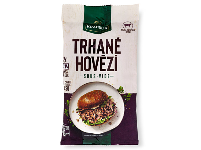 Trhané hovězí sous-vide 300g