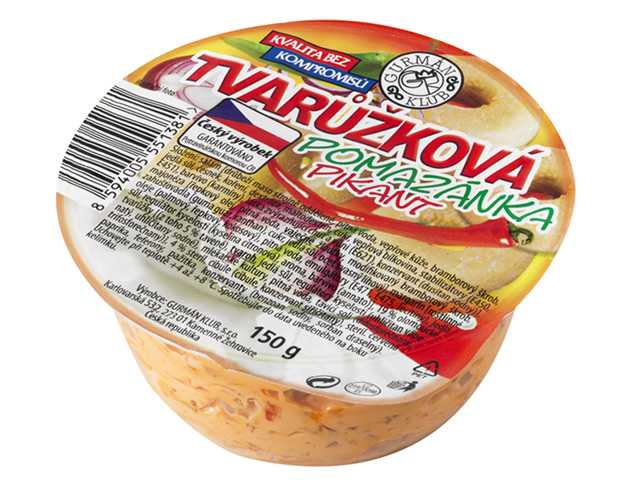 Tvarůžková pomazánka pikant 150g