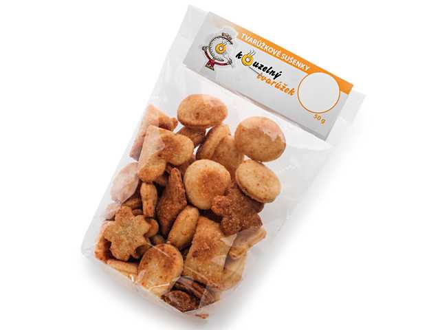Tvarůžkové sušenky 50g