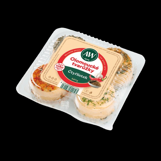 Tvarůžky Čtyřlístek 240 g